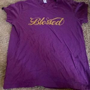 Purple t-shirt